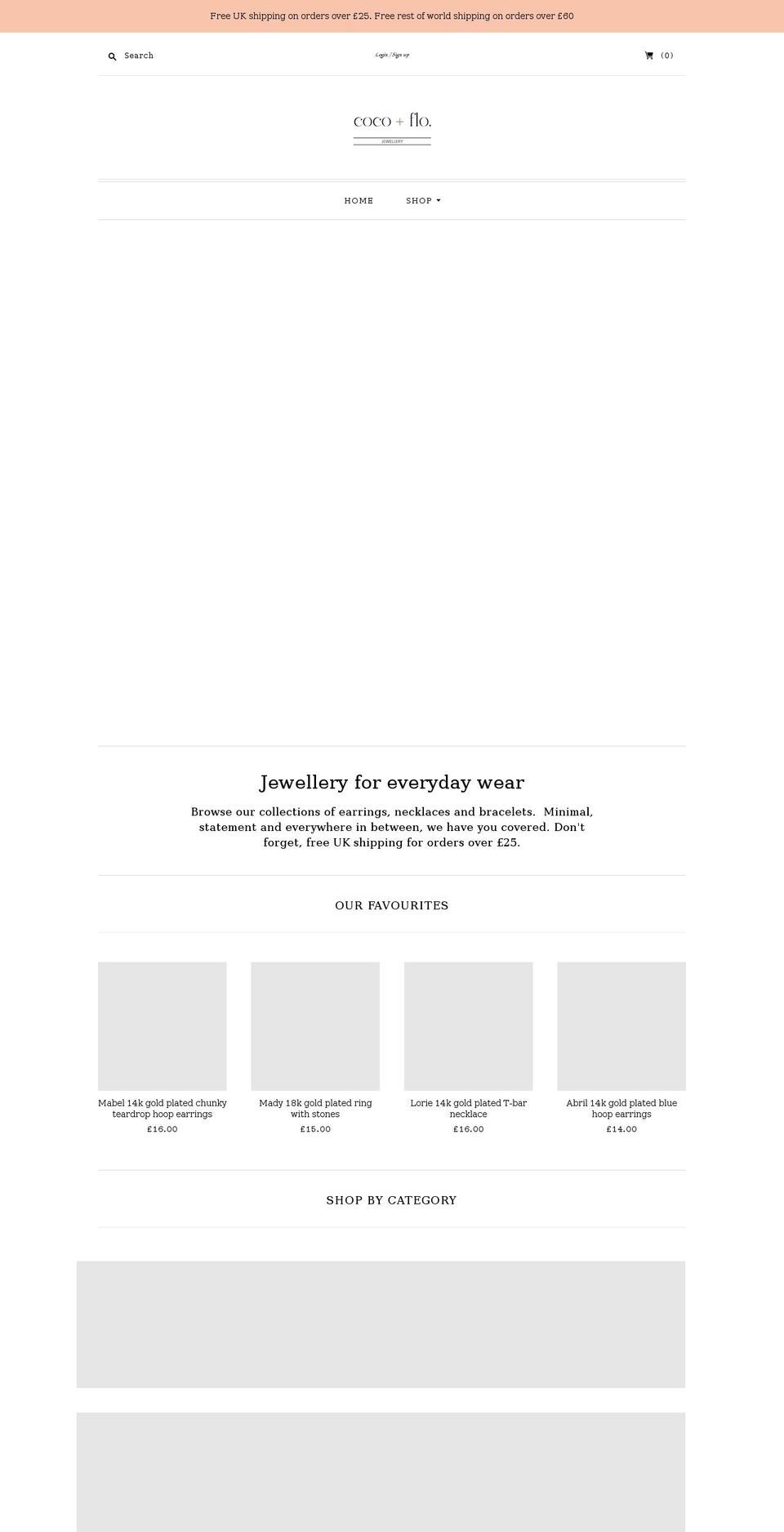 cocoandflo.com shopify website screenshot