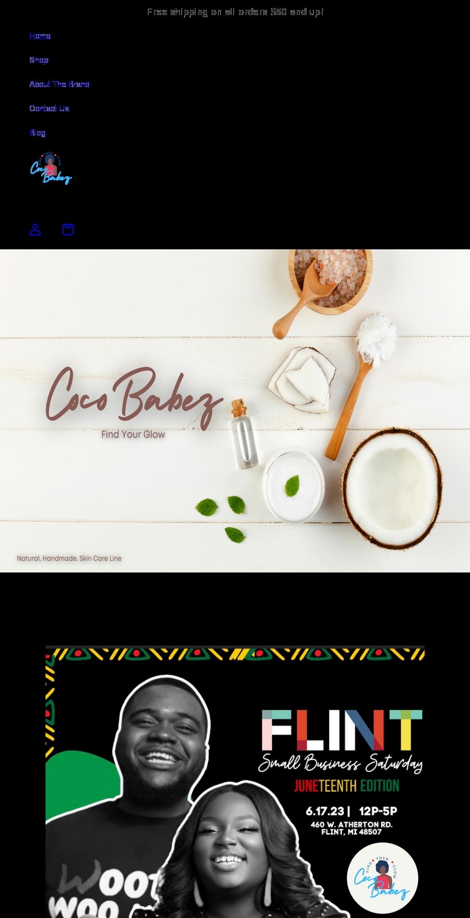 cocobabez.com shopify website screenshot