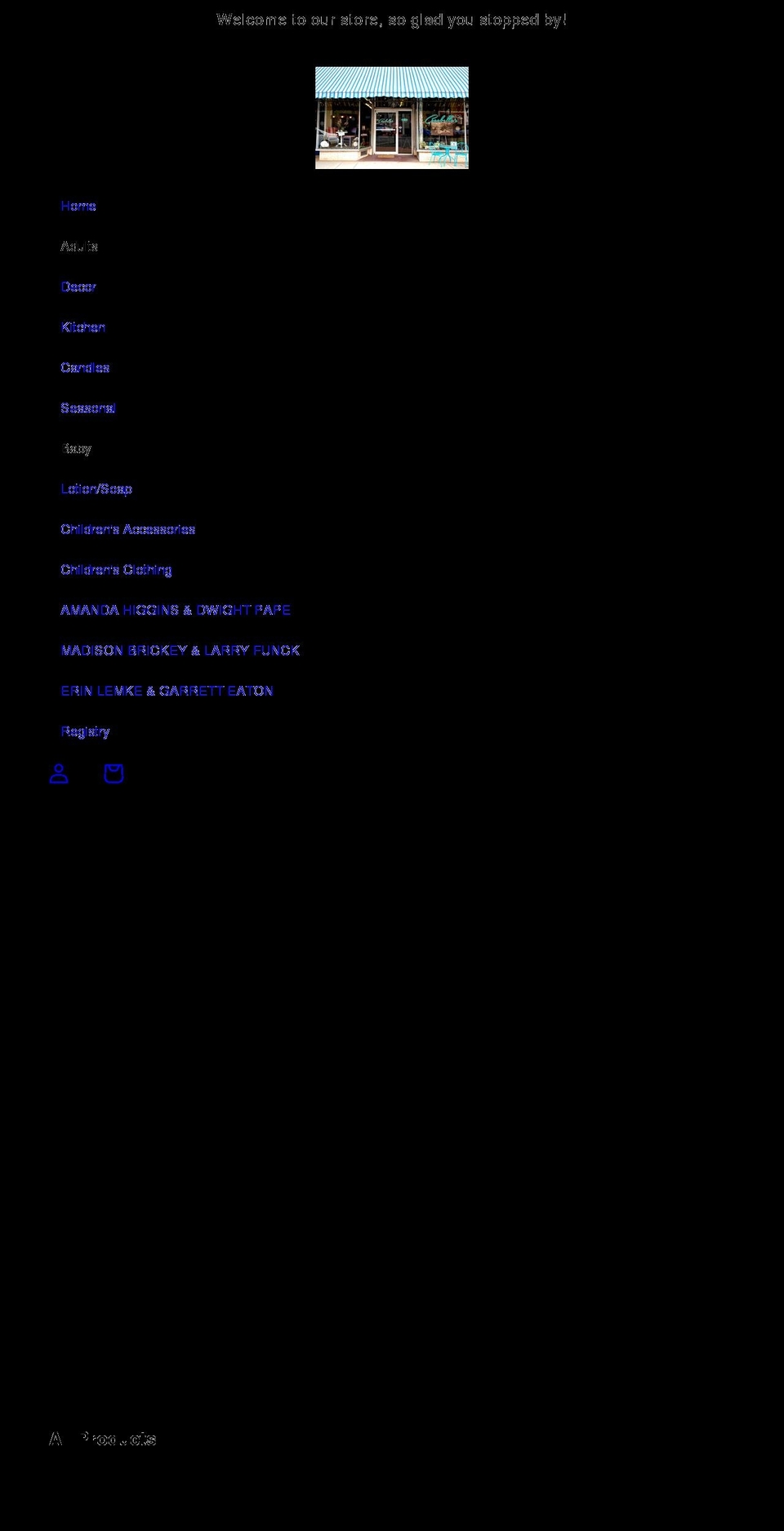 cocobellasgifts.com shopify website screenshot