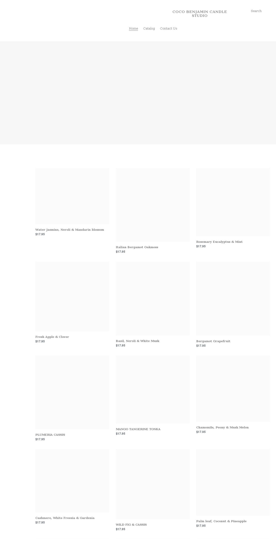 cocobenjamin.com shopify website screenshot