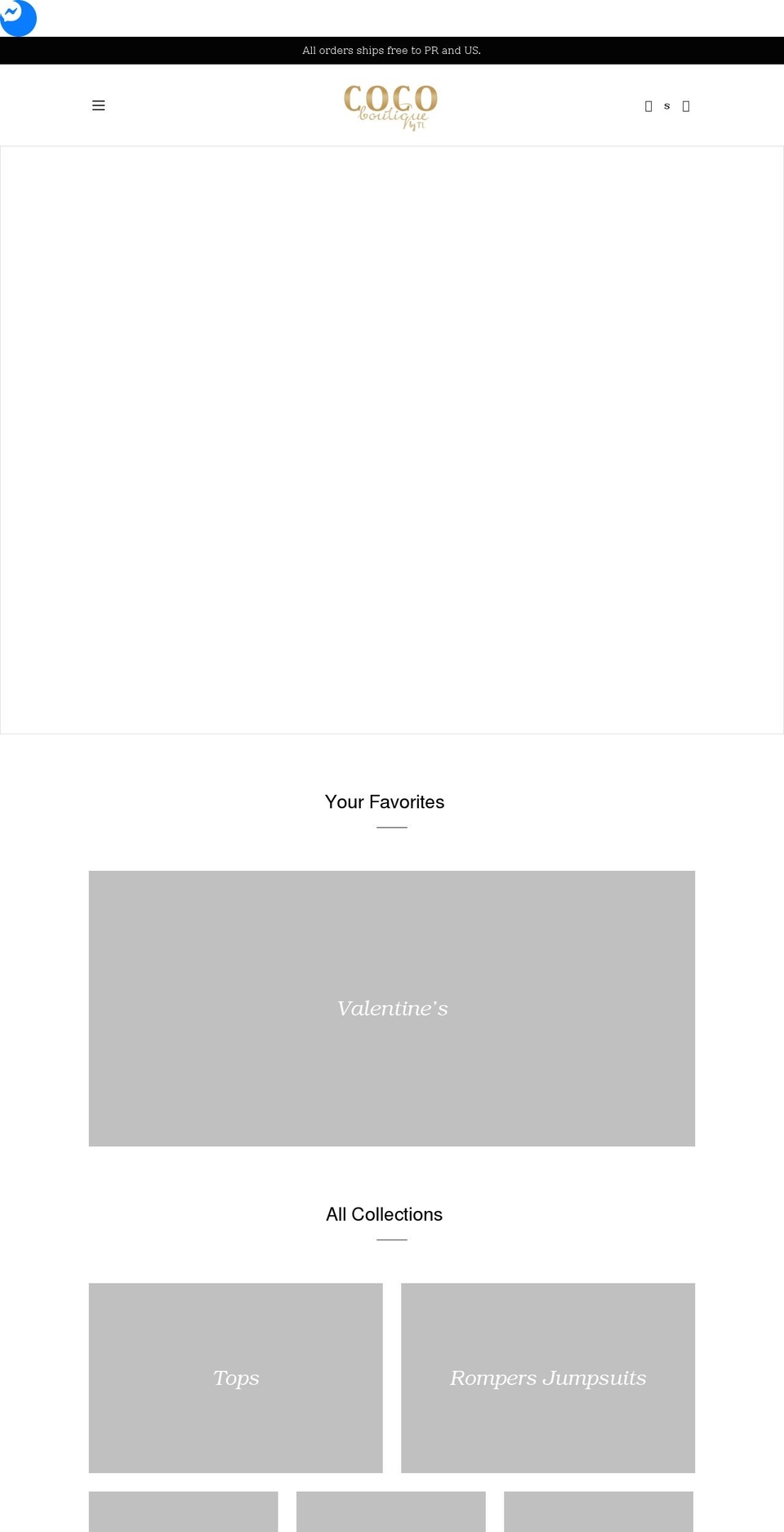 cocoboutiquepr.com shopify website screenshot