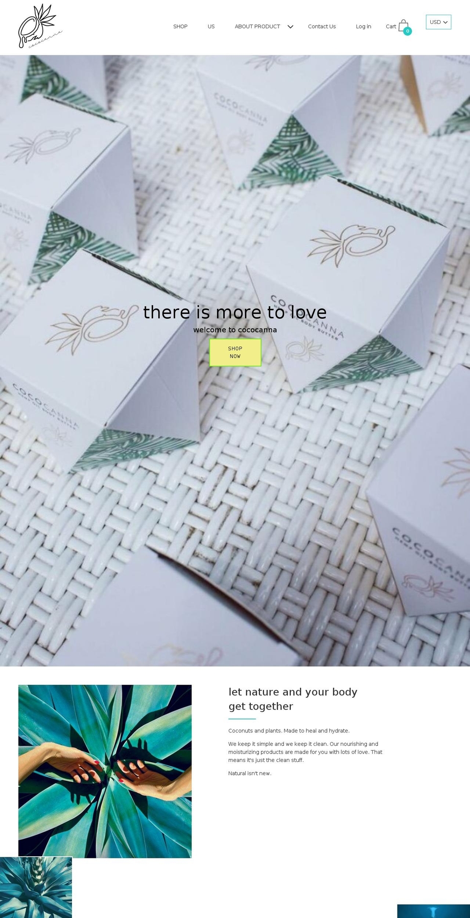 cococannalife.com — Shopify storefront screenshot