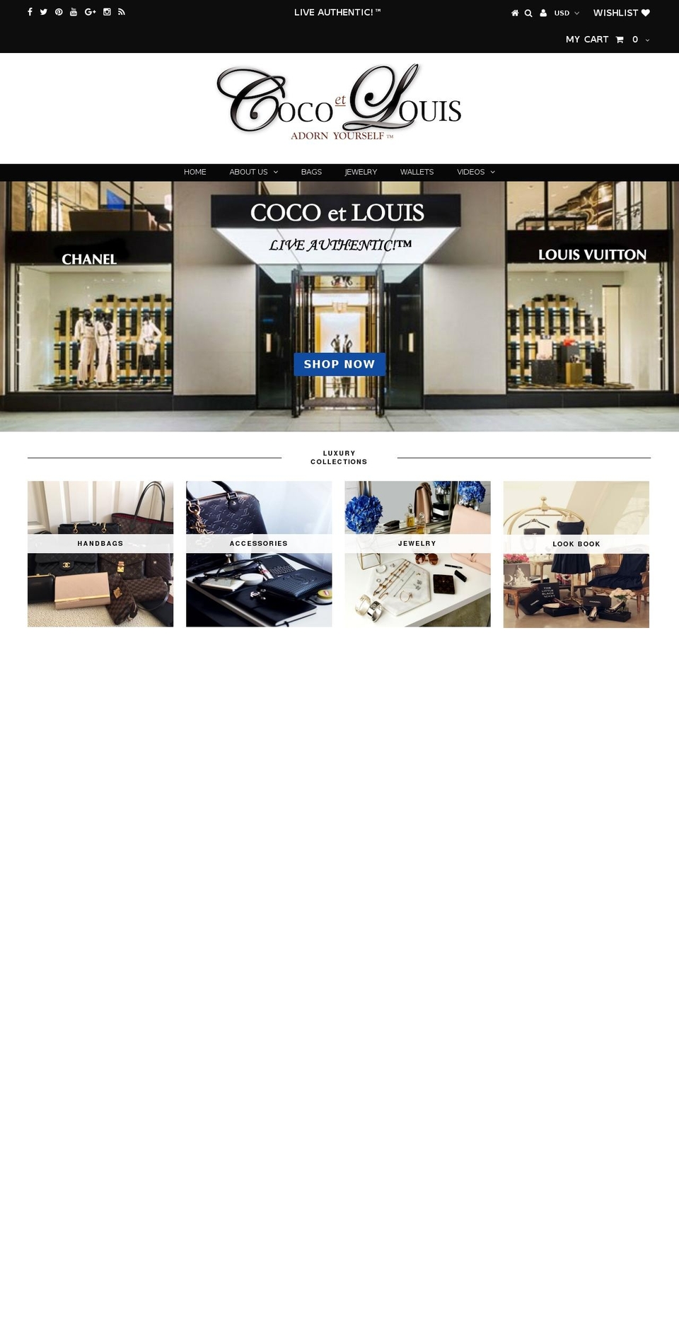 cocoetlouisdeux.com — Shopify storefront screenshot