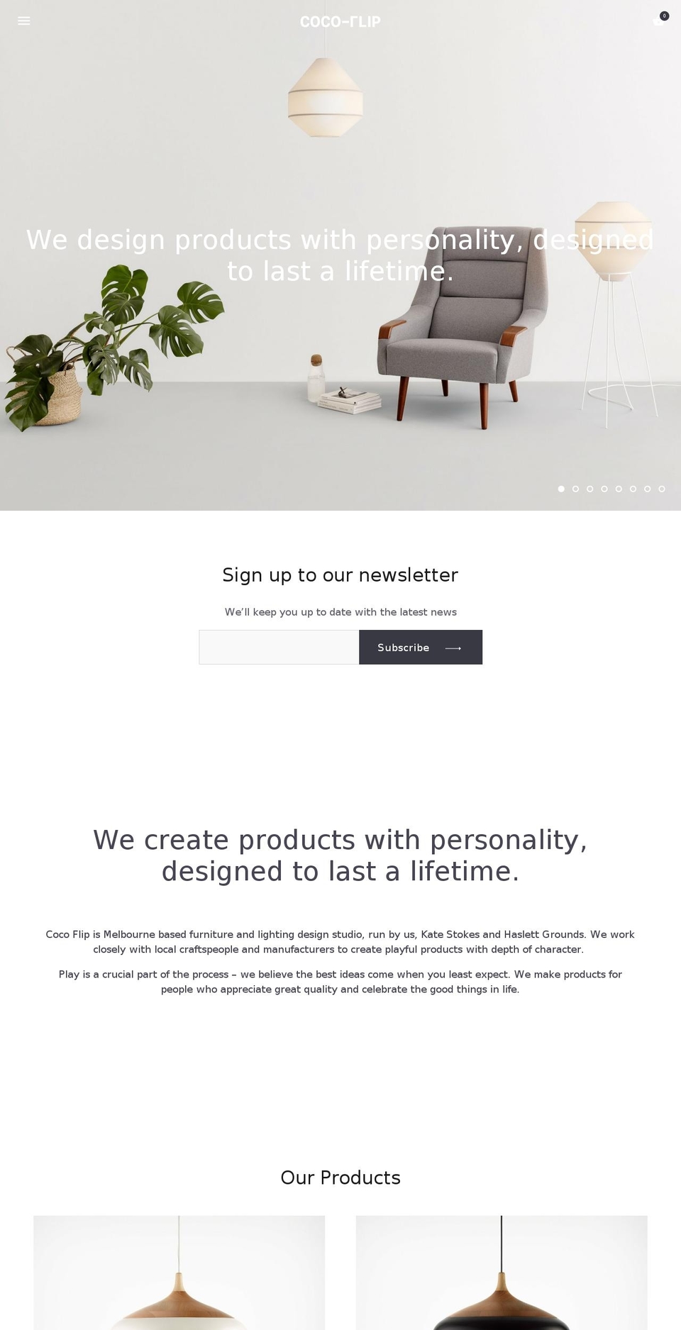 cocoflip.net shopify website screenshot