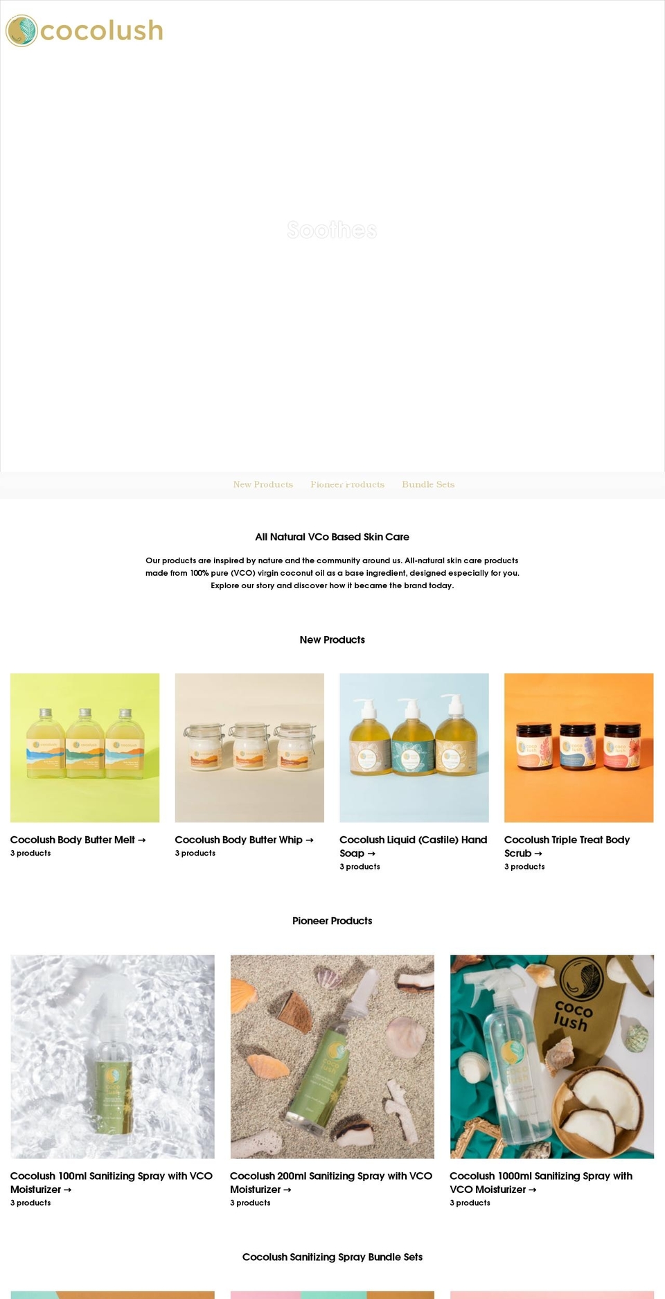 cocolushph.com shopify website screenshot