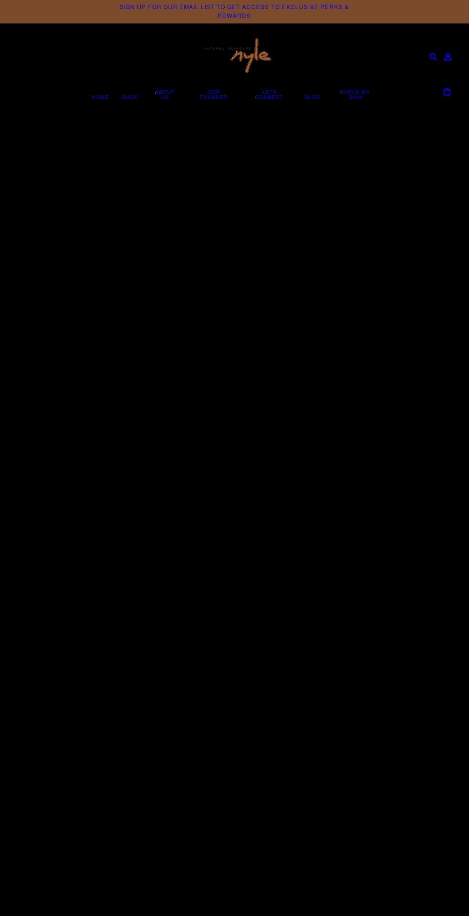 coconyleskin.ca shopify website screenshot