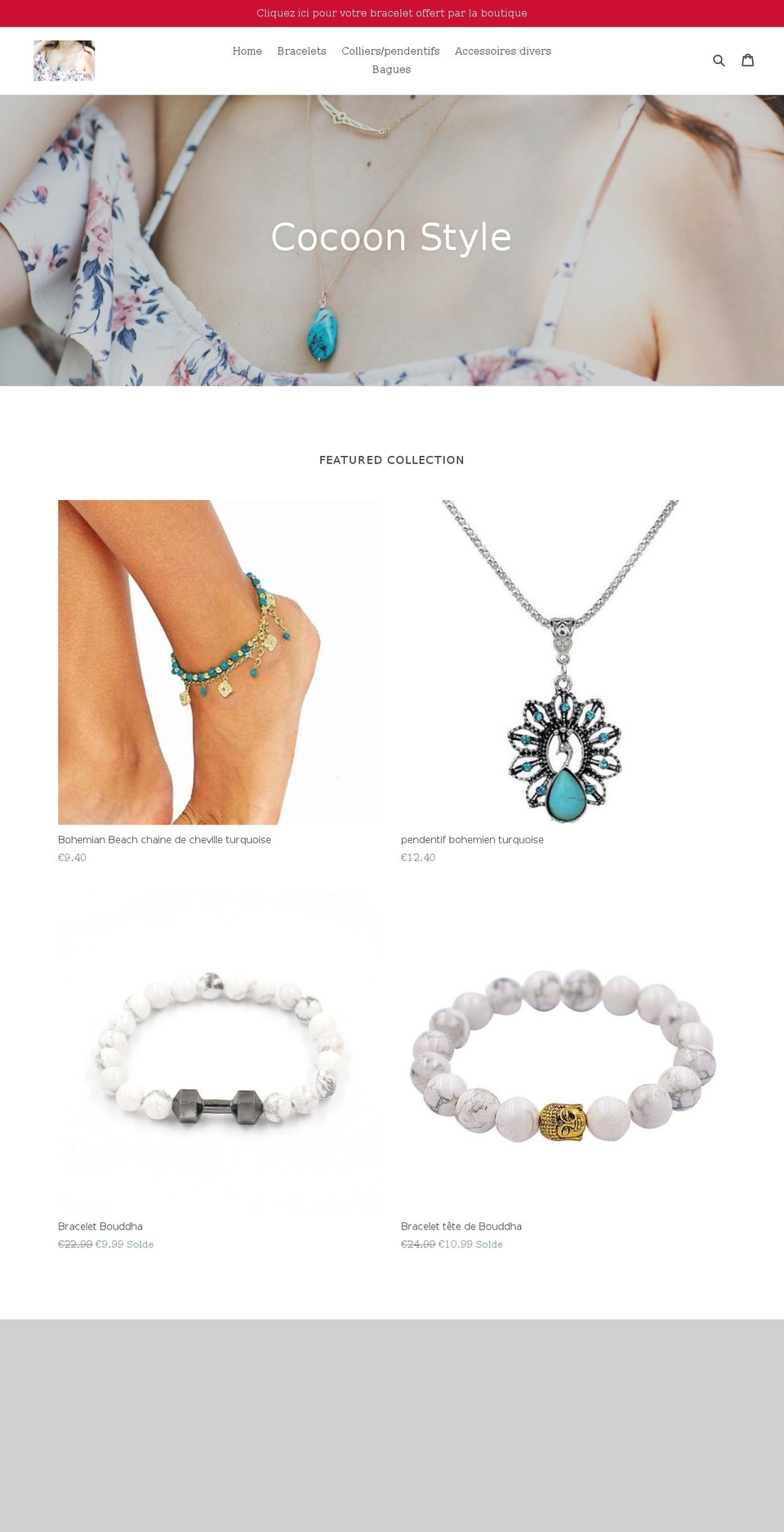 cocoon-style.com — Shopify storefront screenshot