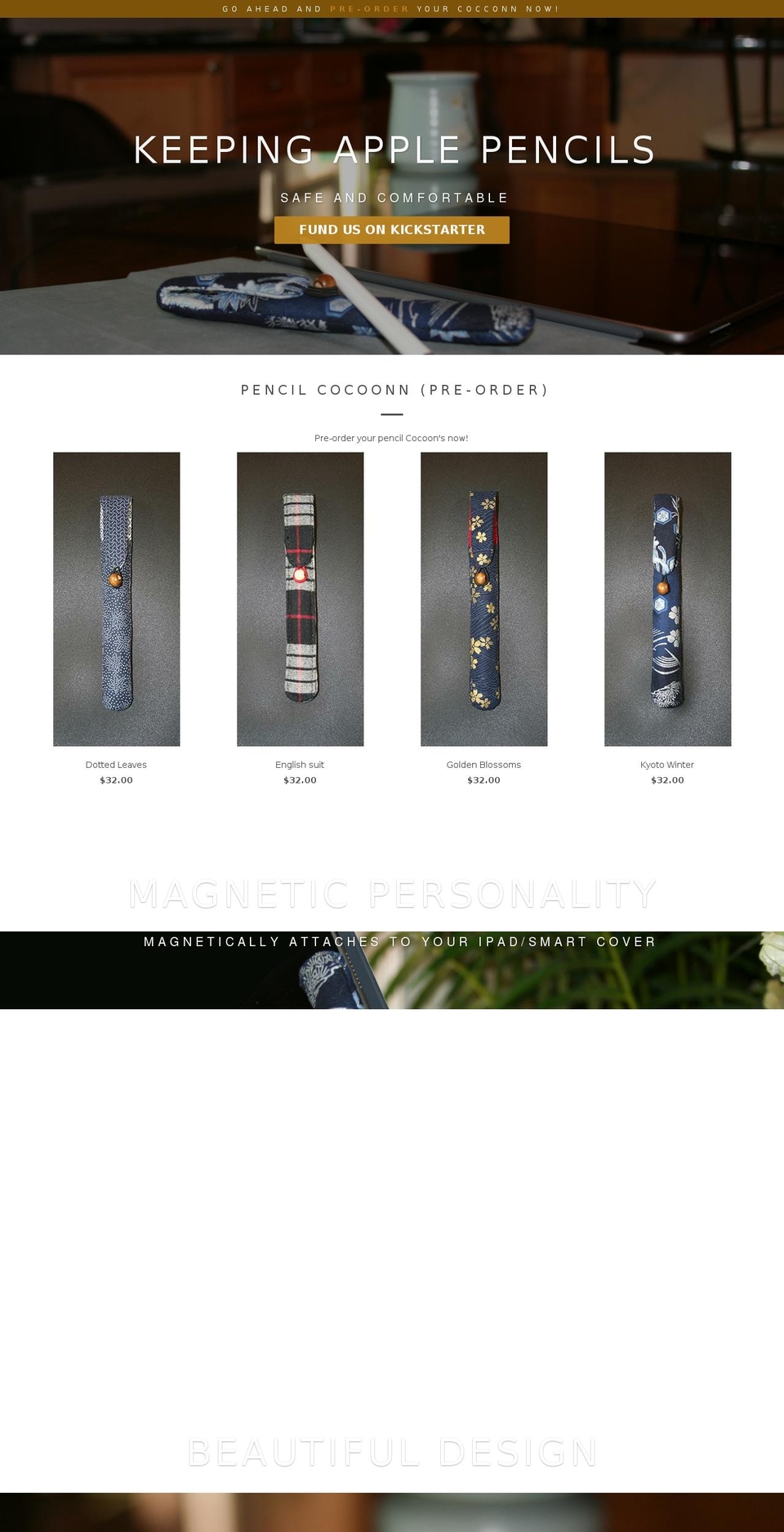 cocoonn.com shopify website screenshot