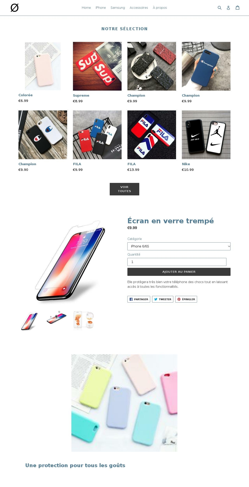 cocoque.com — Shopify storefront screenshot