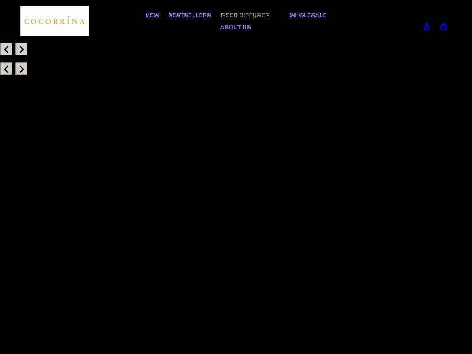 cocorrinascents.com shopify website screenshot