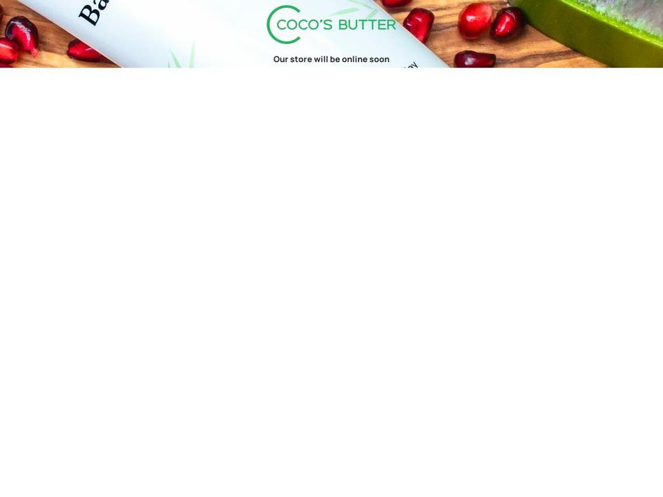 cocosbutter.com — Shopify storefront screenshot