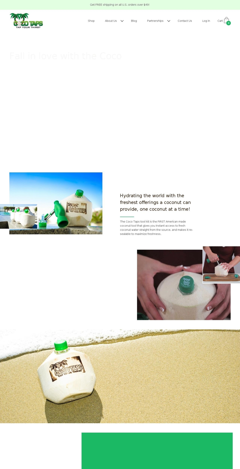 cocotruck.com shopify website screenshot