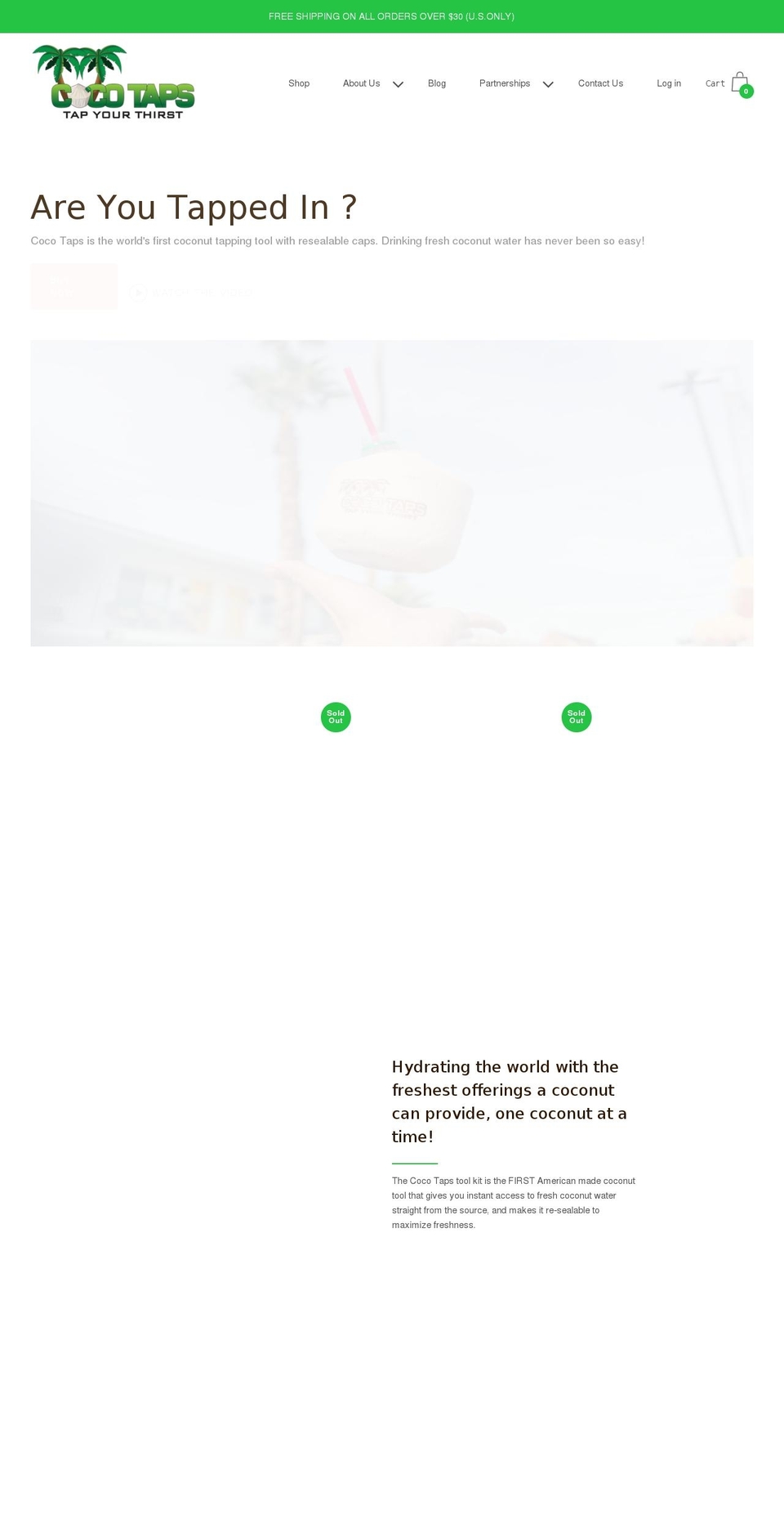 cocovinny.com shopify website screenshot