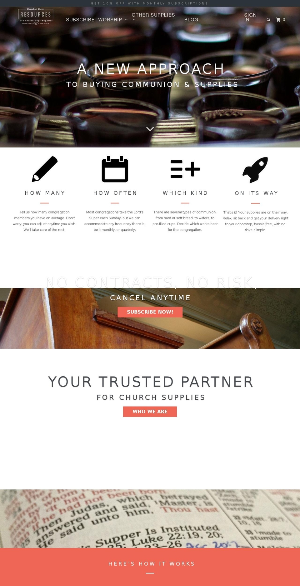 cocresources.com — Shopify storefront screenshot