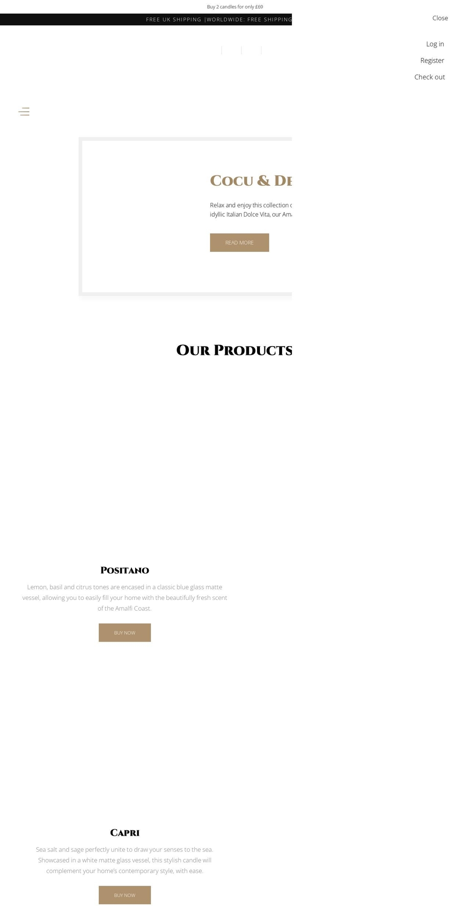 cocudesousa.com shopify website screenshot