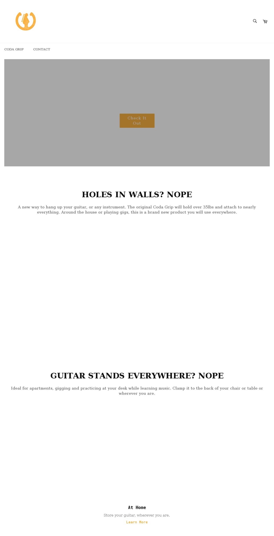 codagrip.com shopify website screenshot