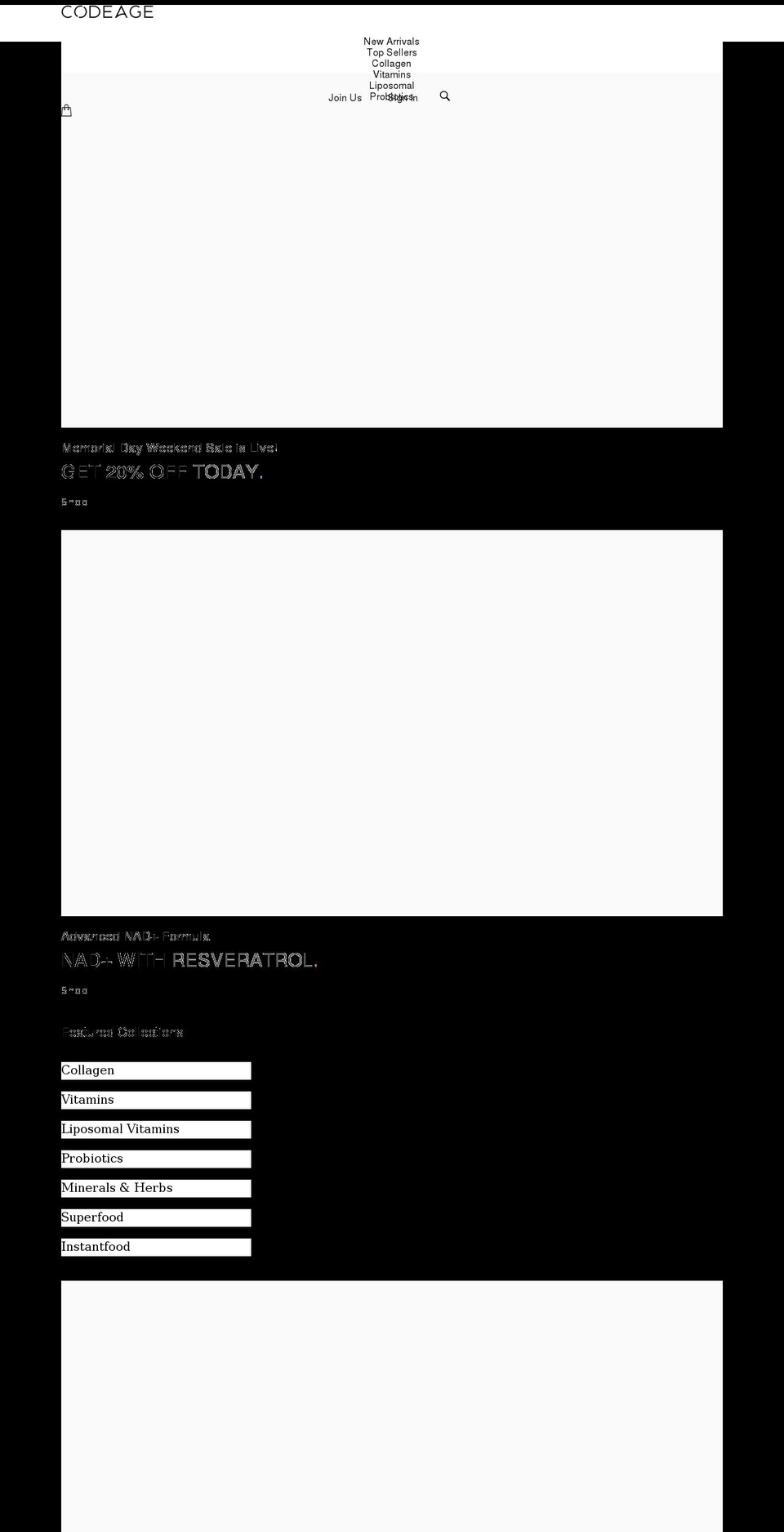codeage.com shopify website screenshot