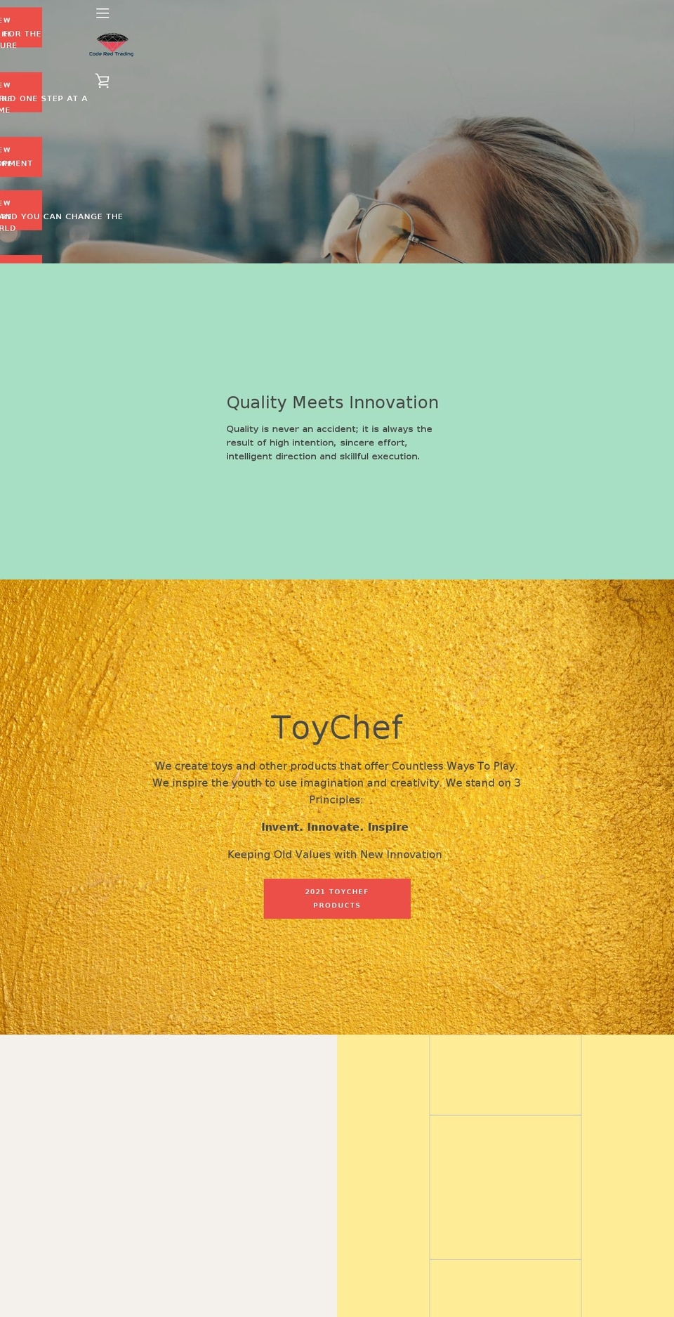 coderedtrading.com — Shopify storefront screenshot