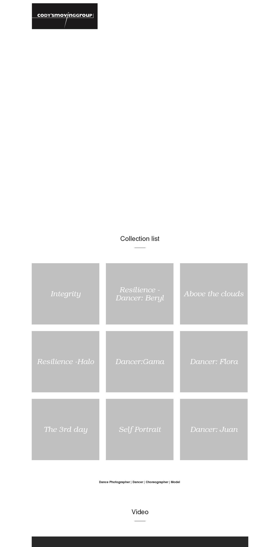 codysmovinggroup.com shopify website screenshot
