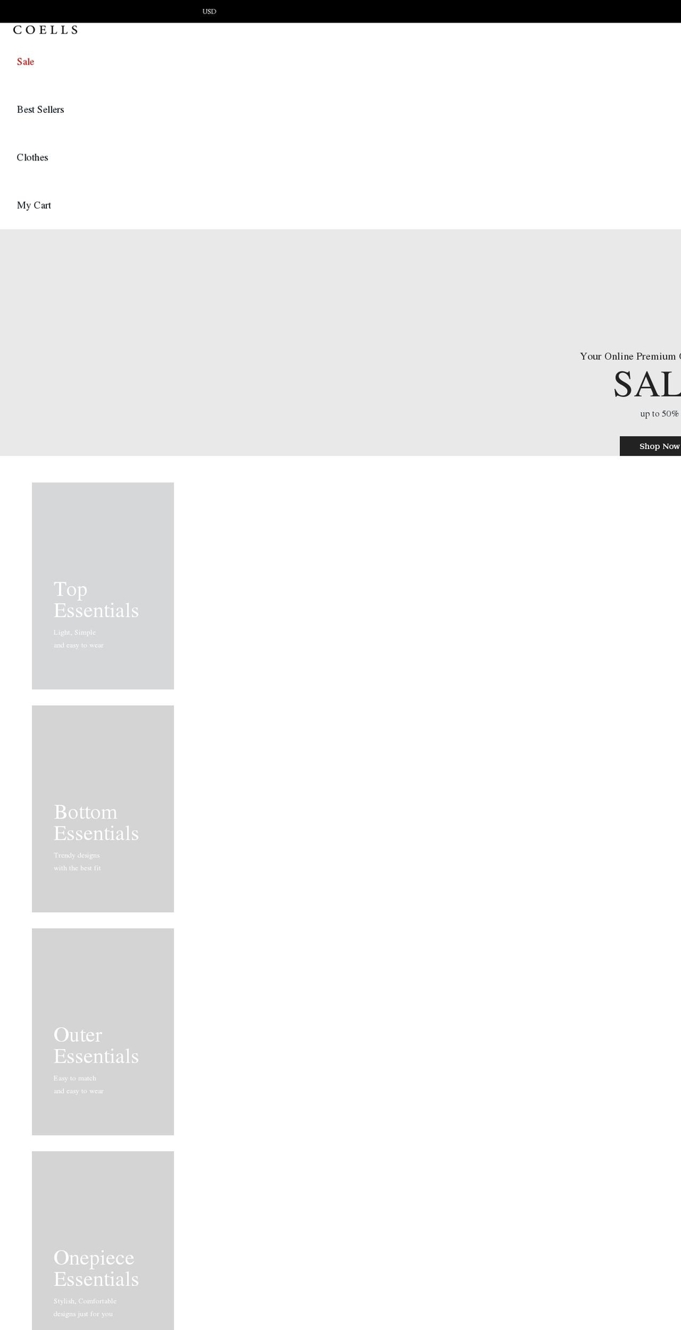 coells.com shopify website screenshot