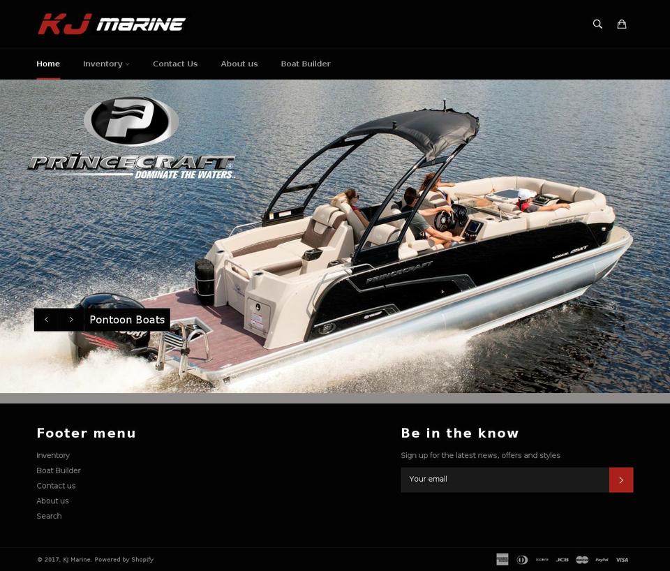 coeurdaleneboatcompany.com shopify website screenshot