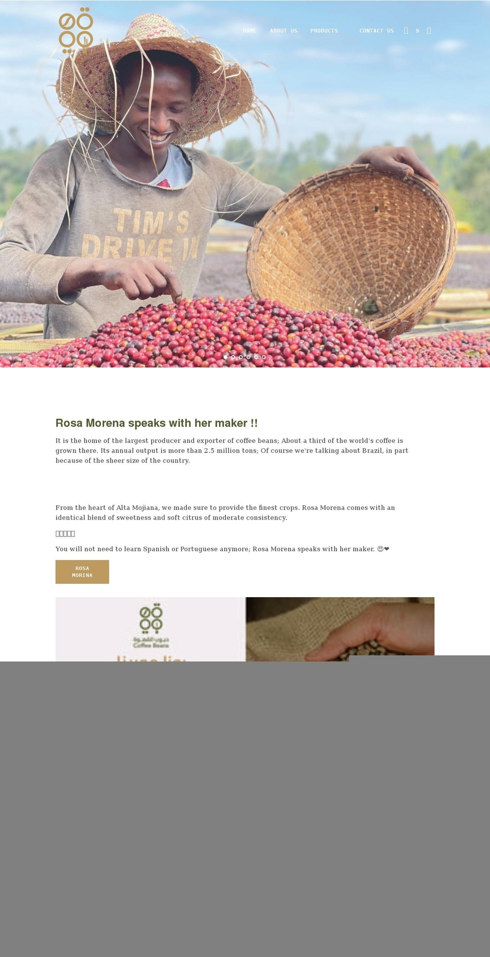 coffeebeansksa.com shopify website screenshot