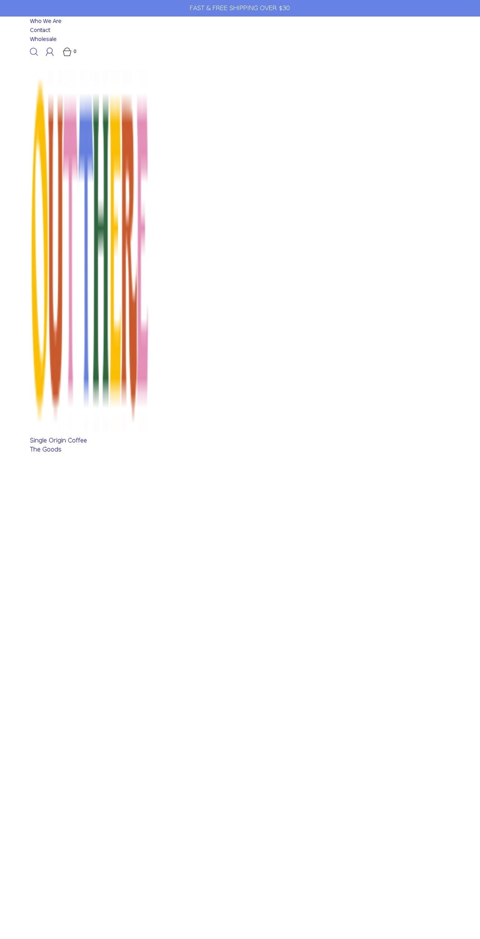 coffeeoutthere.com shopify website screenshot