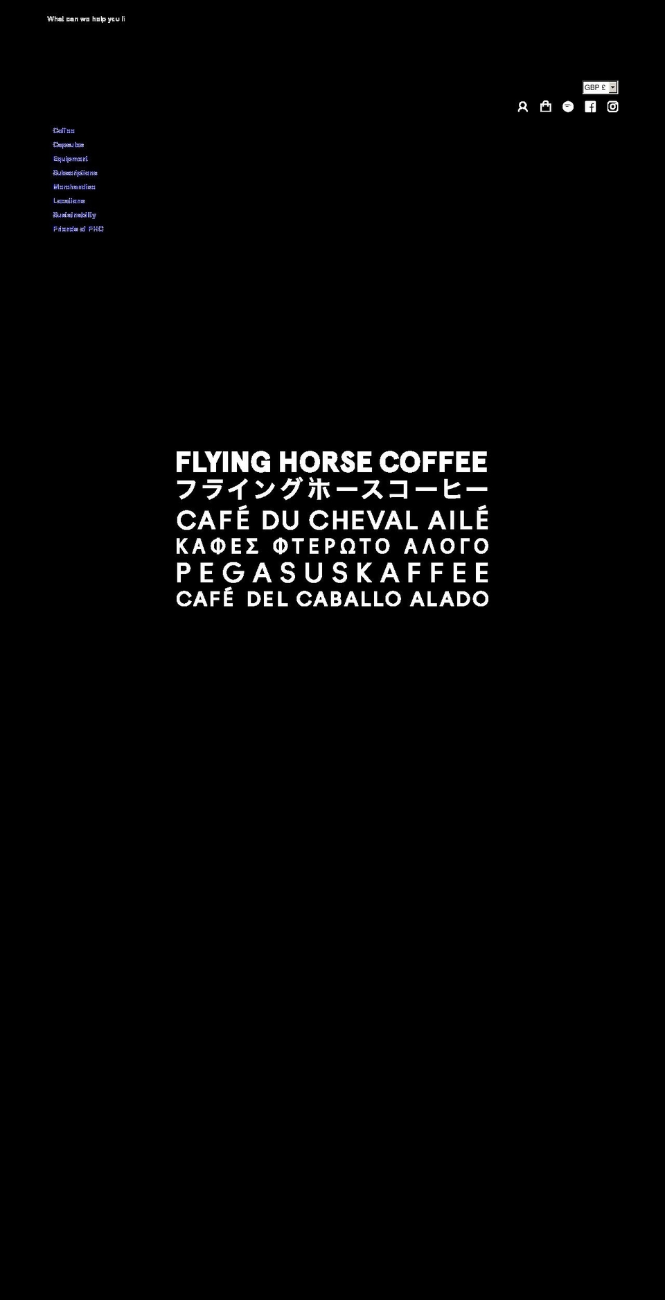 coffeestry.com shopify website screenshot