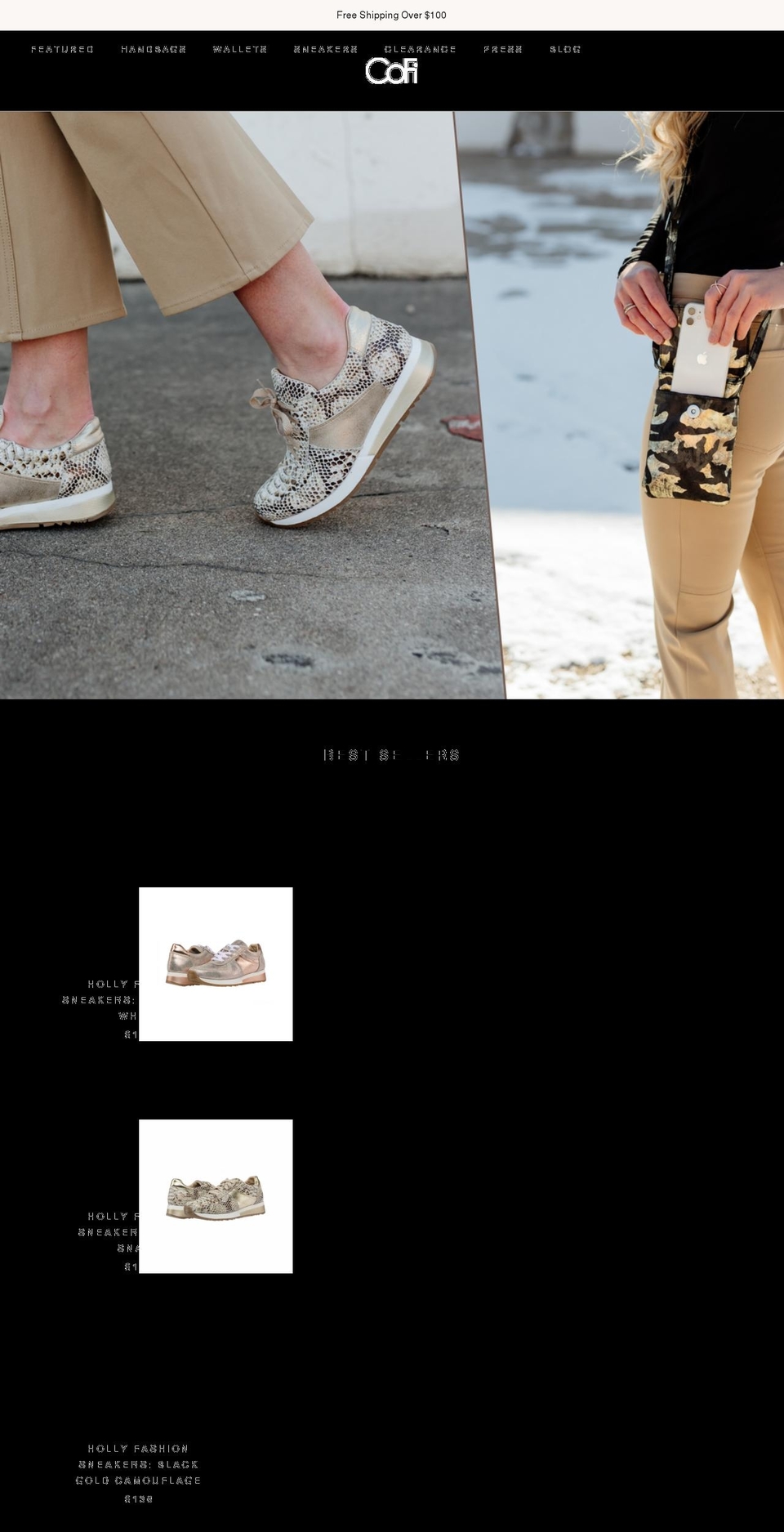 cofileathers.com shopify website screenshot