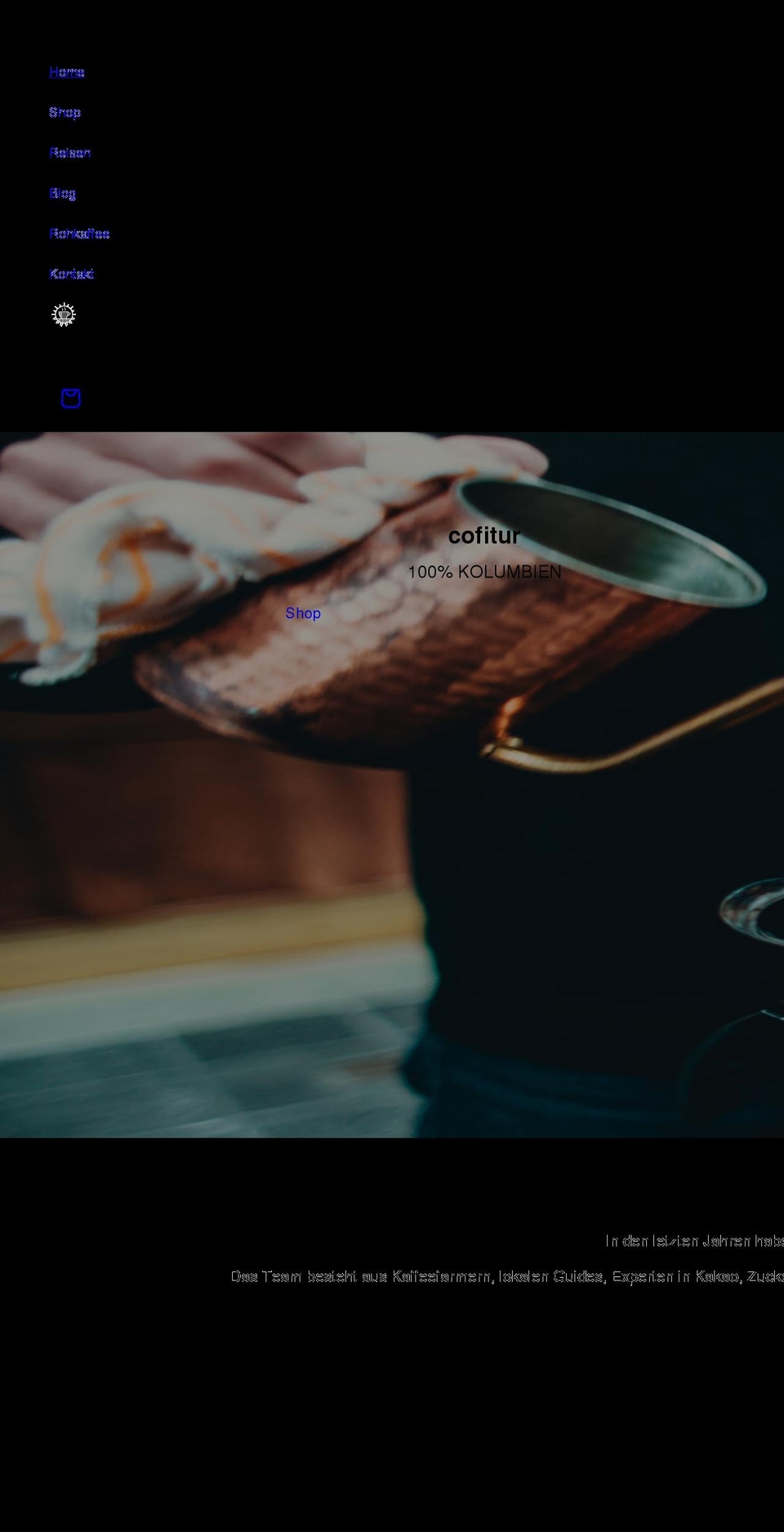 cofitur.com shopify website screenshot