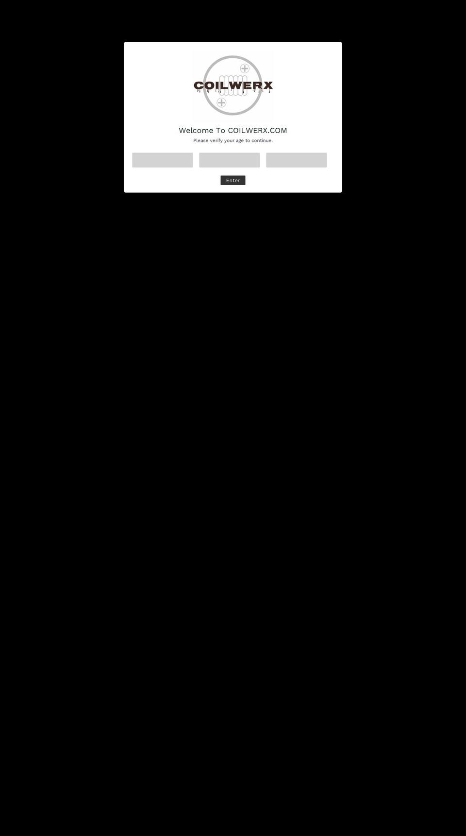coilwerx.com — Shopify storefront screenshot