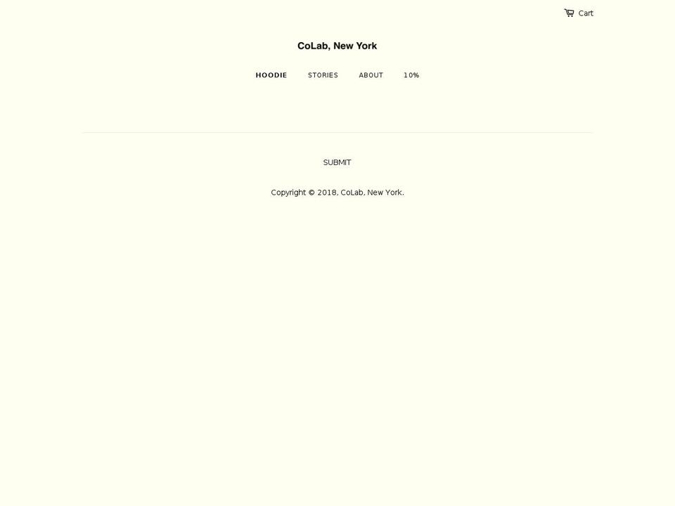 colabnewyork.com — Shopify storefront screenshot