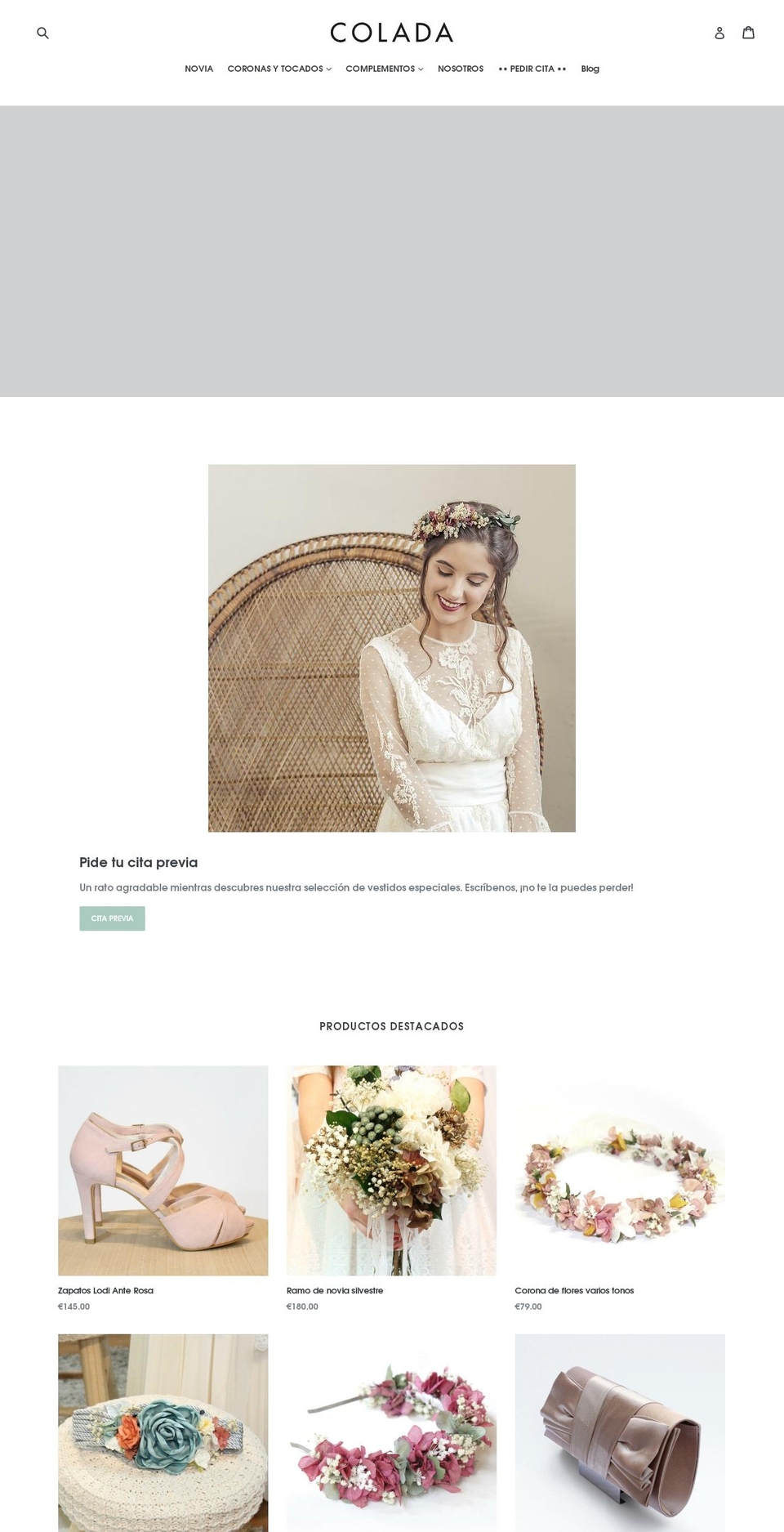 coladabarcelona.com shopify website screenshot