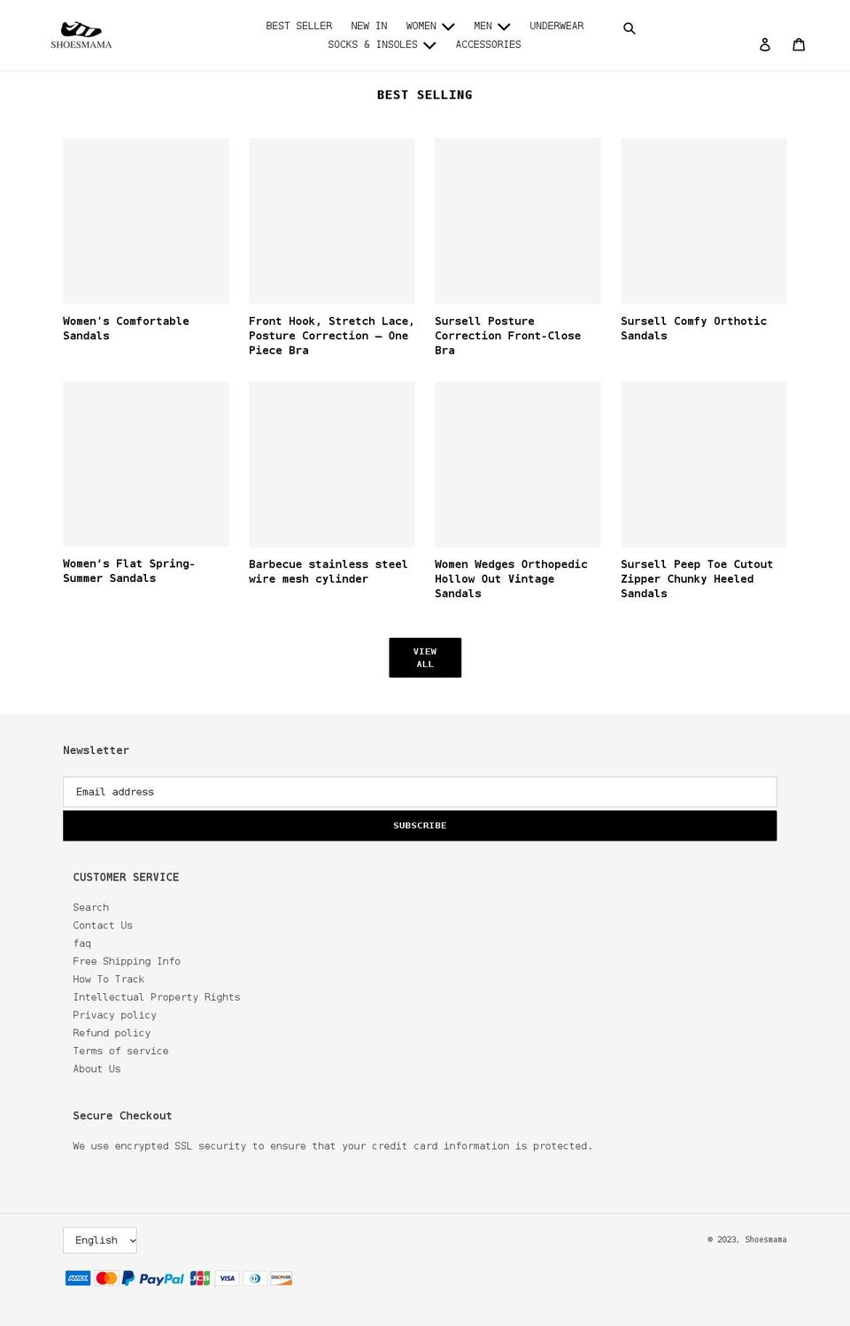 colapamall.com shopify website screenshot