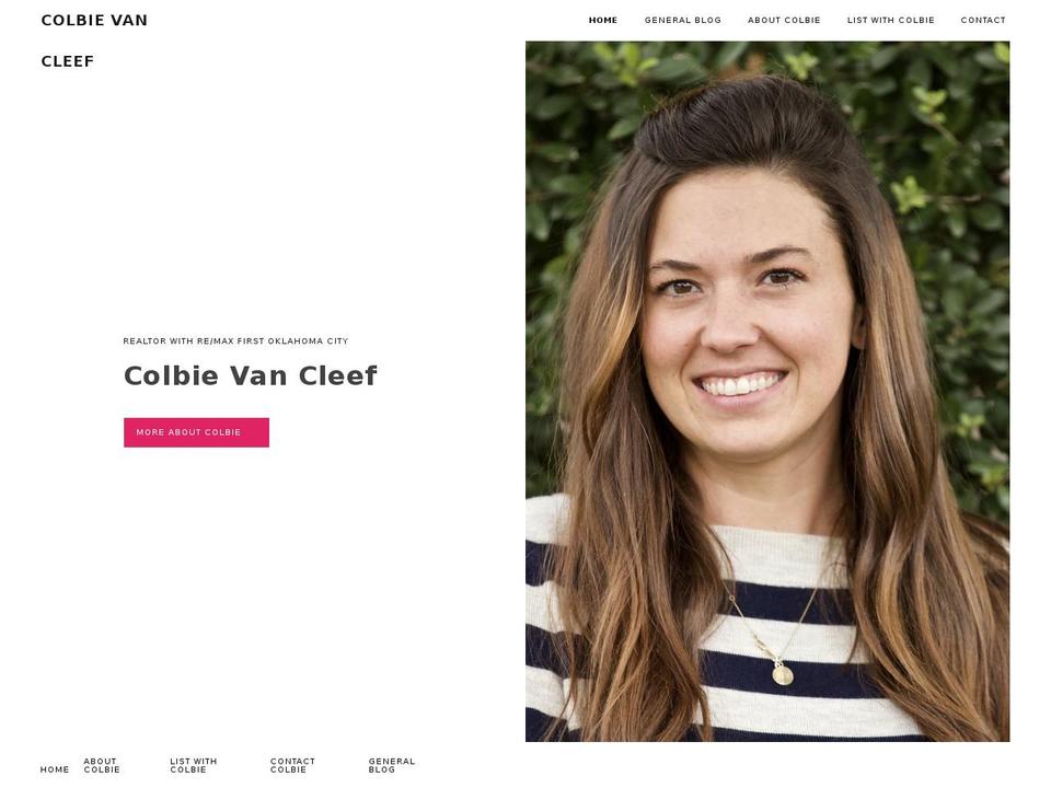 colbievancleef.com — Shopify storefront screenshot
