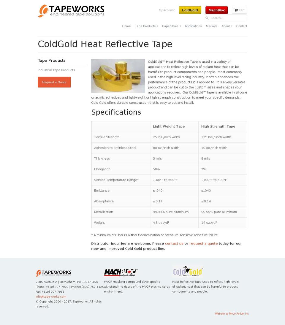 cold-gold.com shopify website screenshot