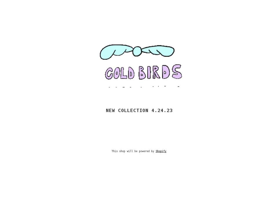 coldbirdsnyc.com shopify website screenshot