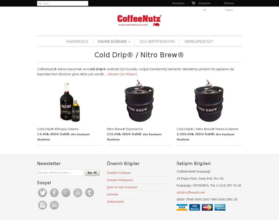 colddrip.net shopify website screenshot