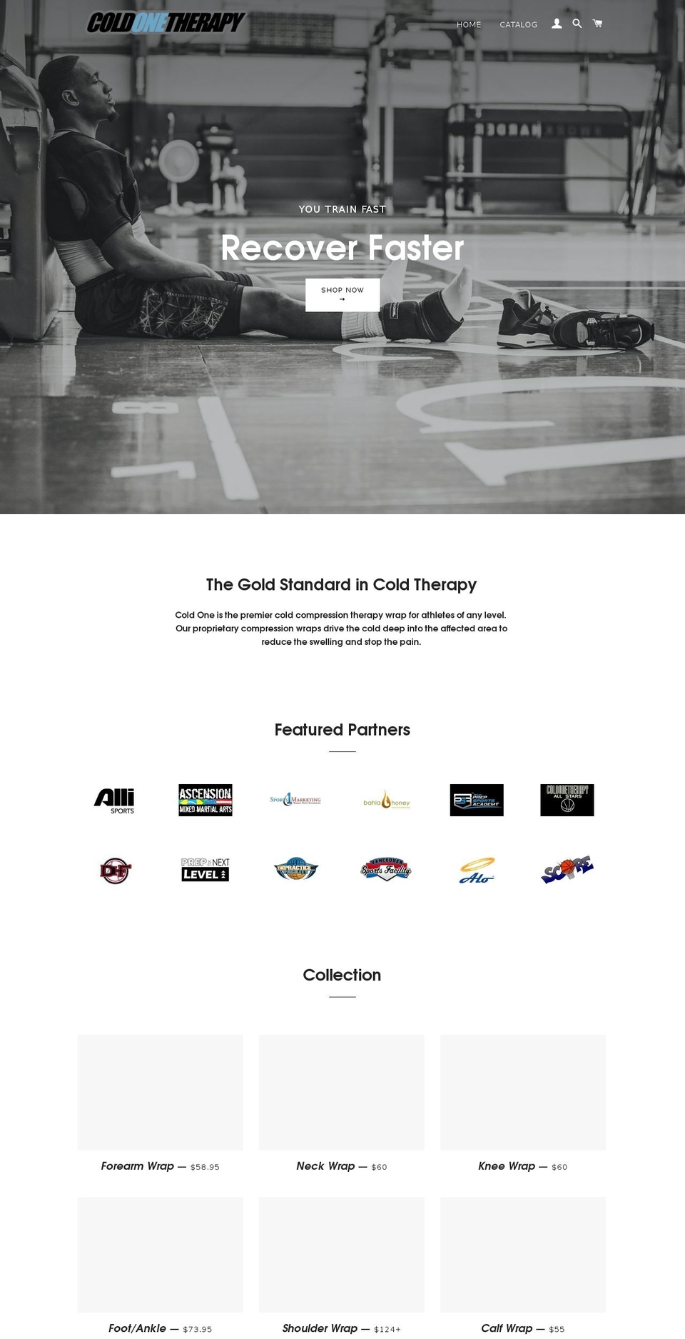 coldonetherapy.com — Shopify storefront screenshot