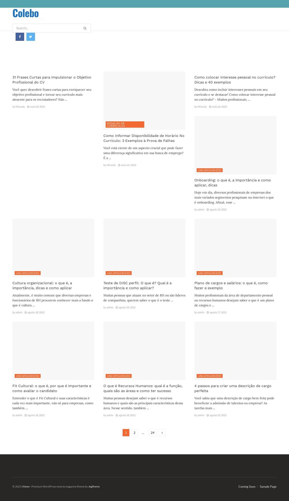 colebo.com — Shopify storefront screenshot