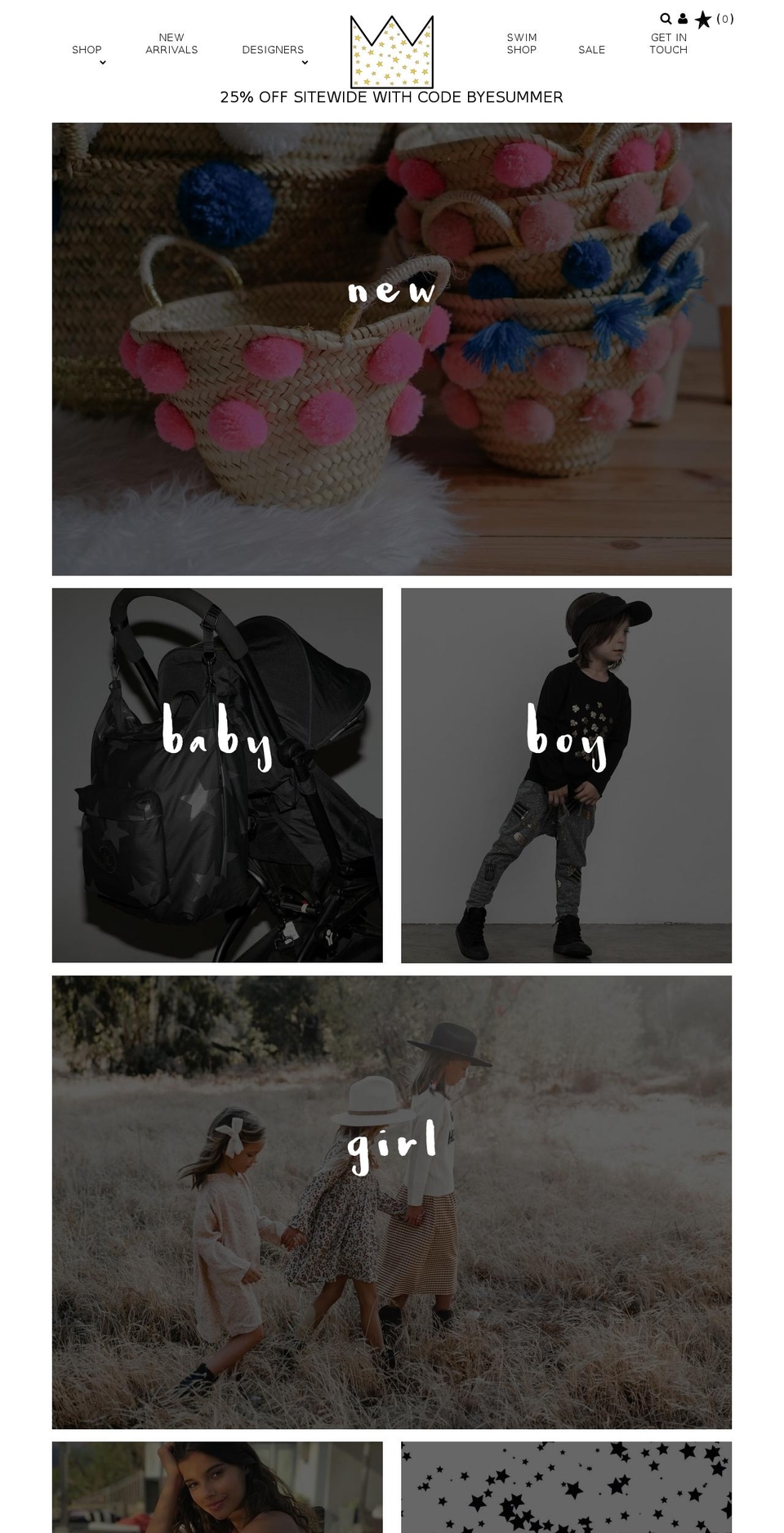 colemanandlucia.com — Shopify storefront screenshot