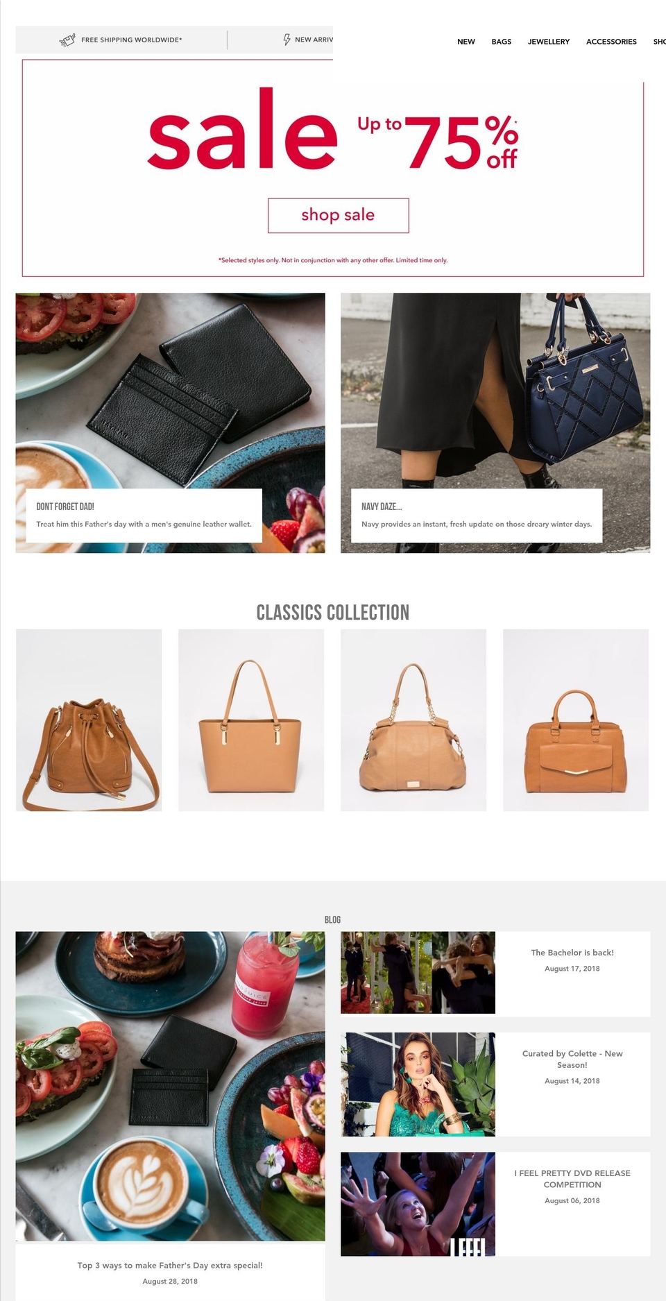 TWP - Checkout Update \u0026 Collections List - V1.3.2 Shopify theme site example colettehayman.com.mx