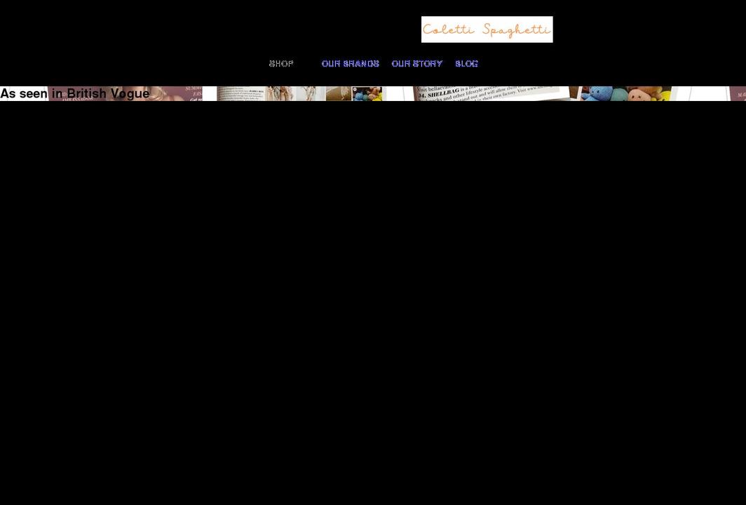 coletti-spaghetti.com shopify website screenshot