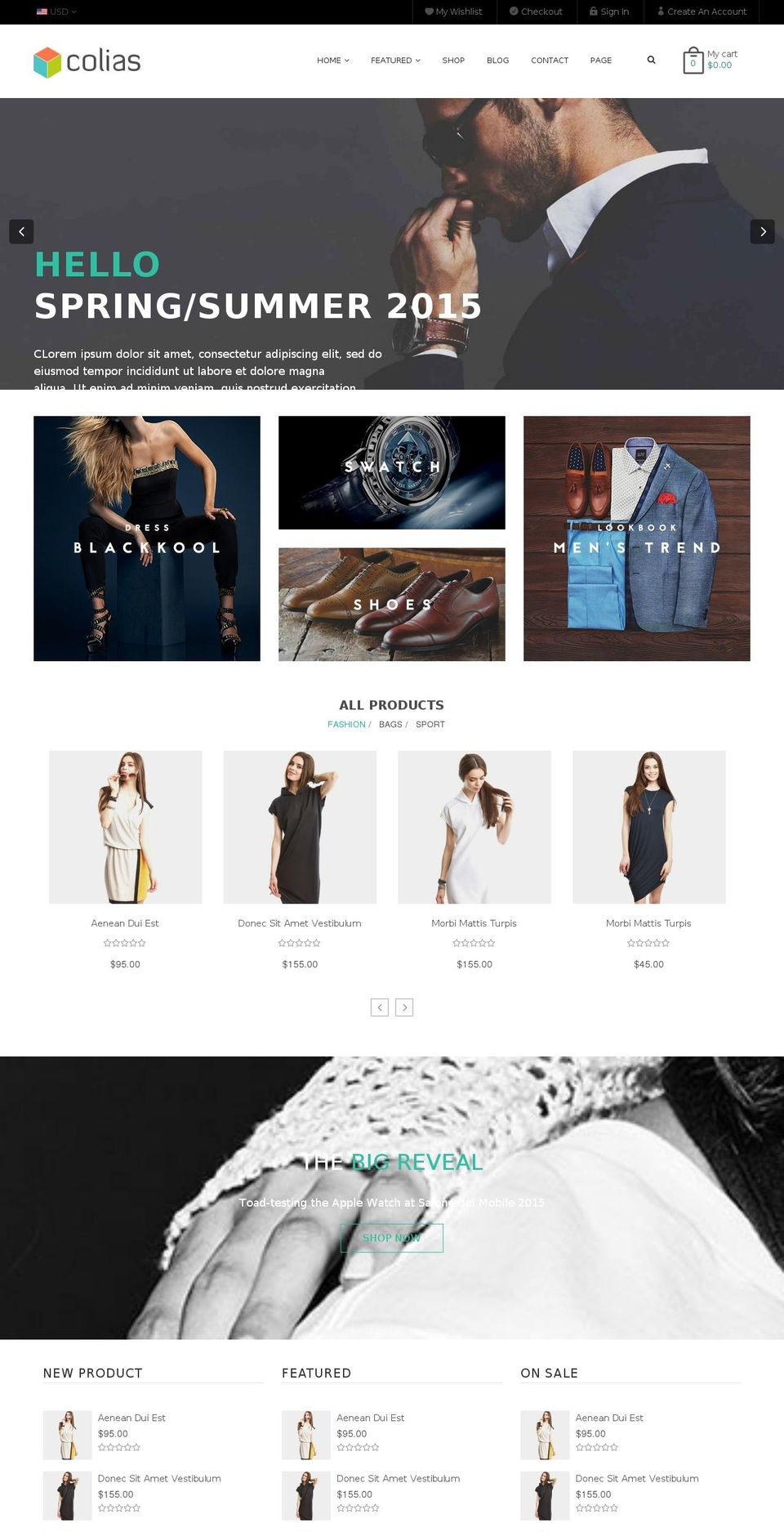 colias-03.myshopify.com shopify website screenshot