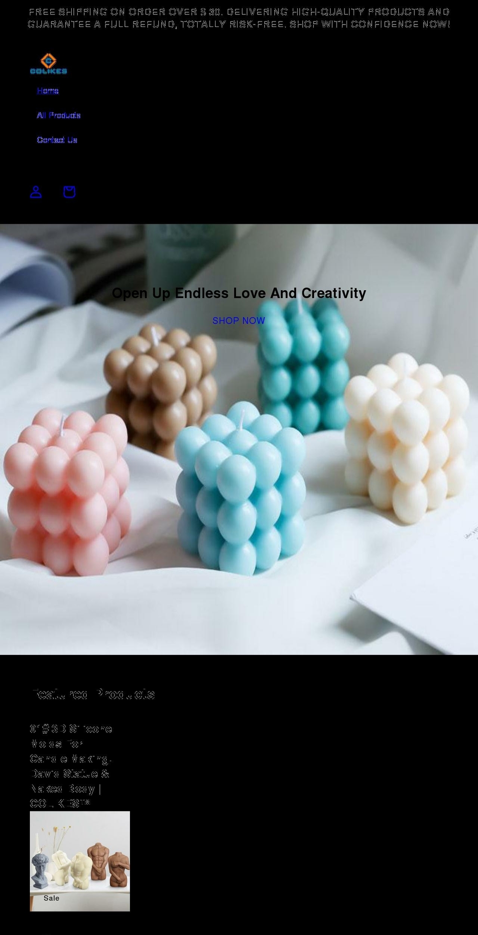 colikes.com shopify website screenshot