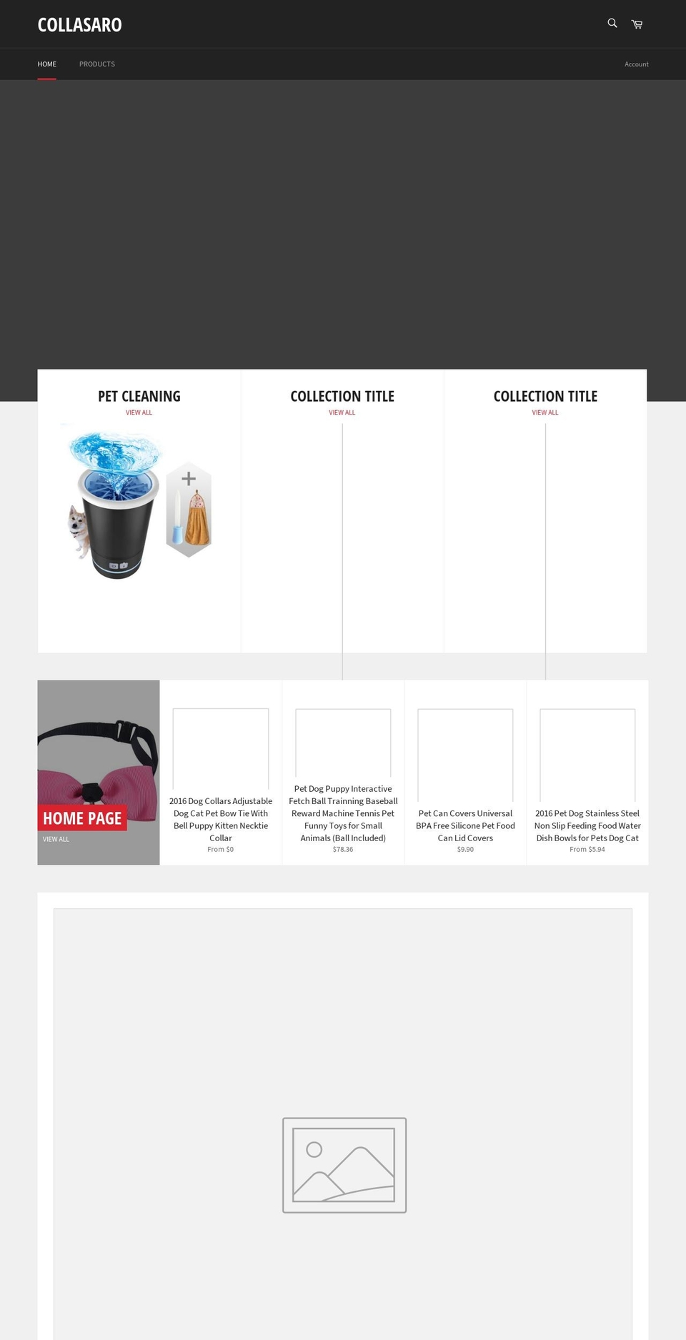 collasaro.com — Shopify storefront screenshot