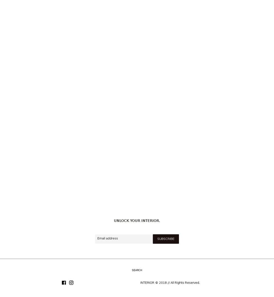 collectinterior.com — Shopify storefront screenshot