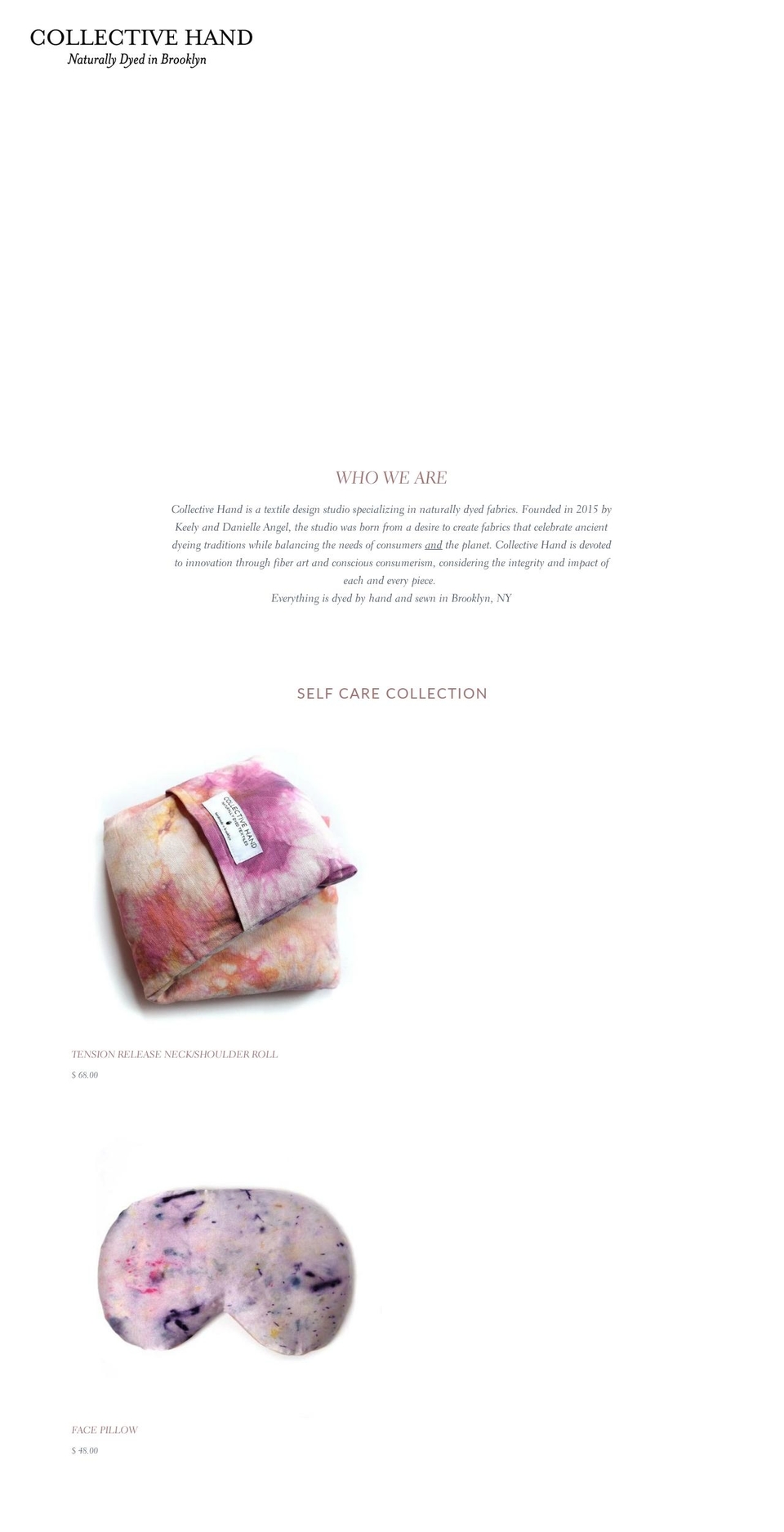 collectivehand.com — Shopify storefront screenshot