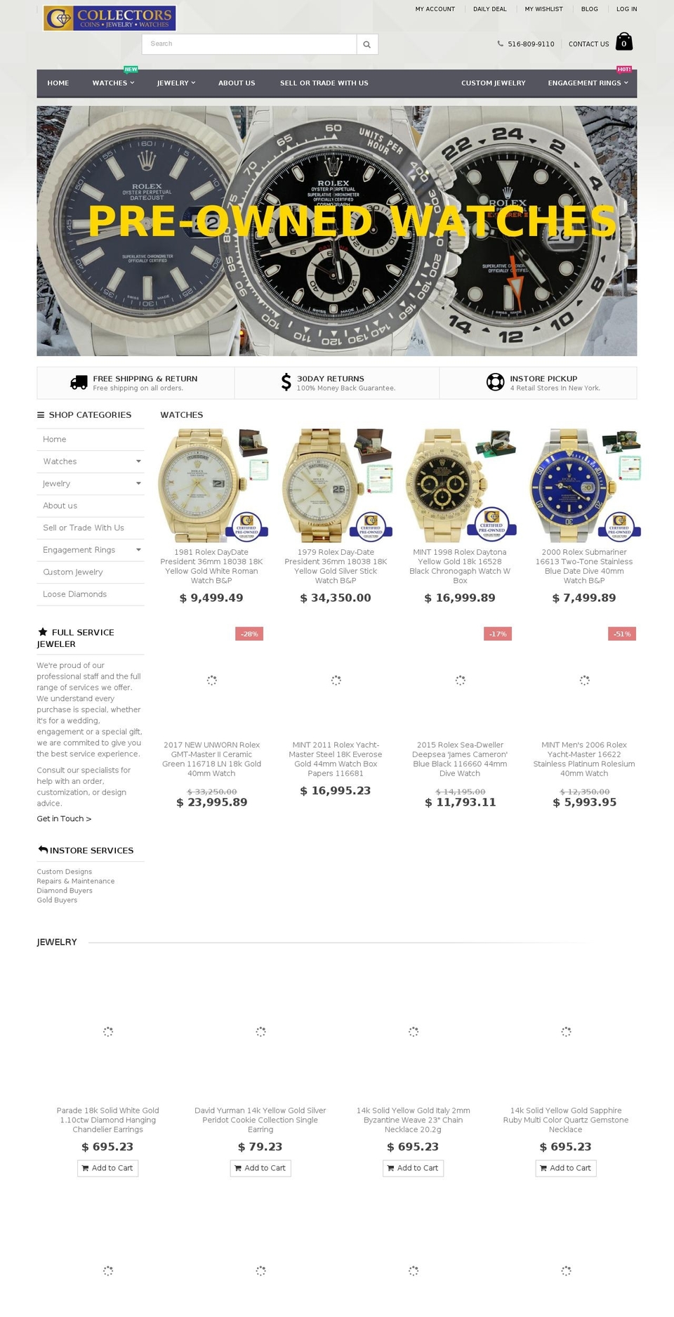 collectors1946.com shopify website screenshot