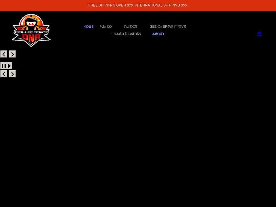 collectorsdna.com shopify website screenshot